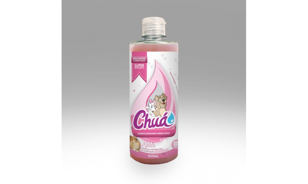 condicionador hidratante 500ml chua uso veterinario