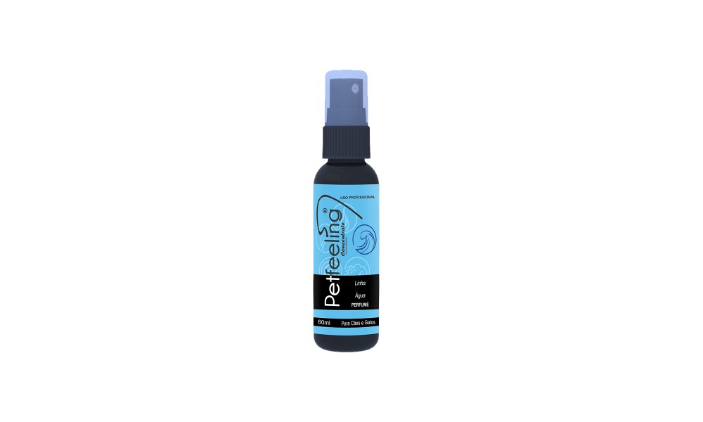 perfume linha água 60ml petfeeling concentrate - uso veterinario