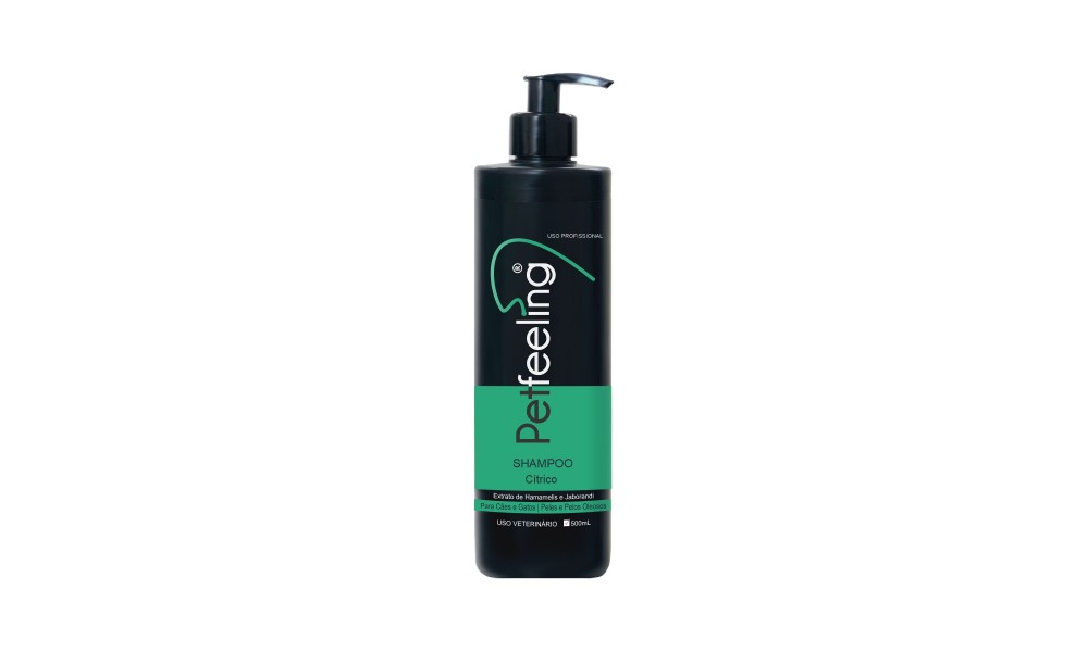 shampoo citrico 500ml petfeeling - uso veterinario